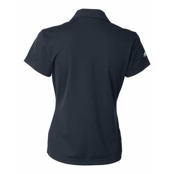 ADIDAS CLIMALITE WOMEN'S Medium NAVY BLUE GOLF POLO SHIRT - Picture 2 of 3